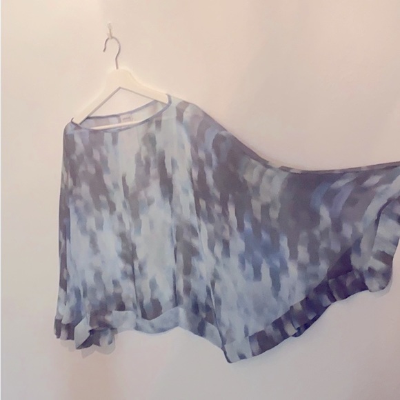 Armani silk open blouse multi coloured - Picture 1 of 4